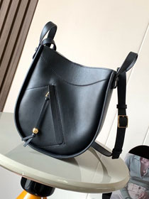 Loewe original calfskin mini hammock shoulder bag A538G11 black