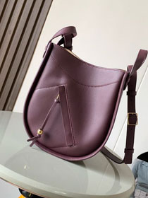 Loewe original calfskin mini hammock shoulder bag A538G11 burgundy