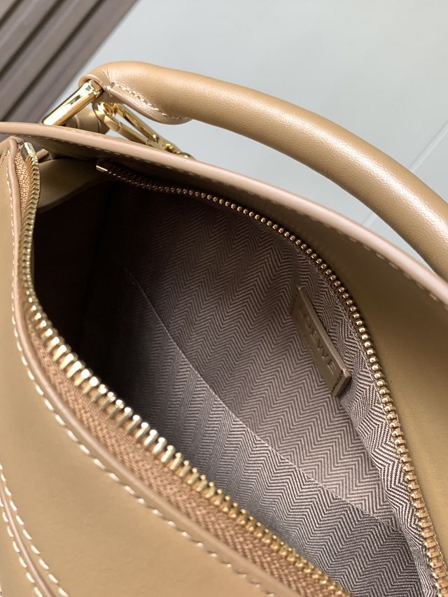 Loewe original calfskin small puzzle bag A510P60 apricot