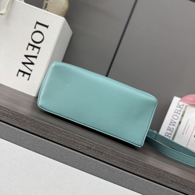 Loewe original calfskin small puzzle bag A510P60 blue