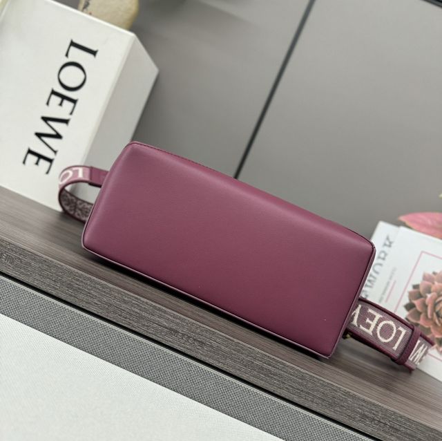 Loewe original calfskin small puzzle bag A510P60 burgundy