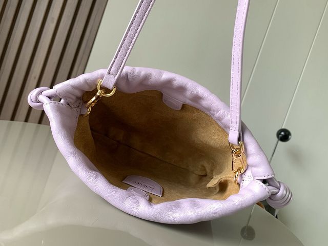 Loewe original lambskin mini flamenco purse A914CBP purple