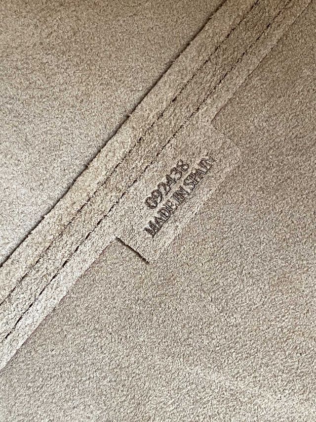 Loewe original calfskin large puzzle fold tote B933Q18 brown