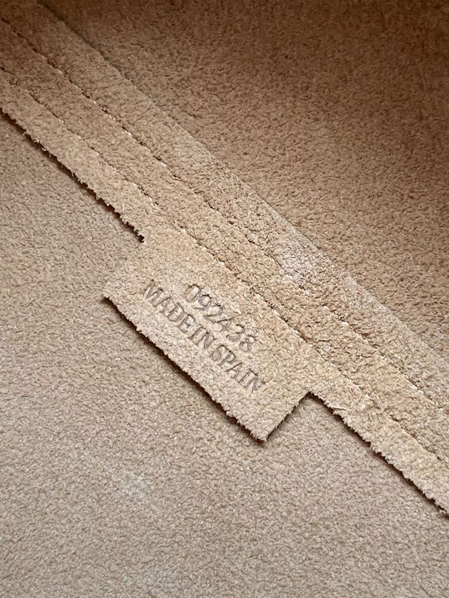 Loewe original calfskin medium puzzle fold tote A657G50 eucalyptus 