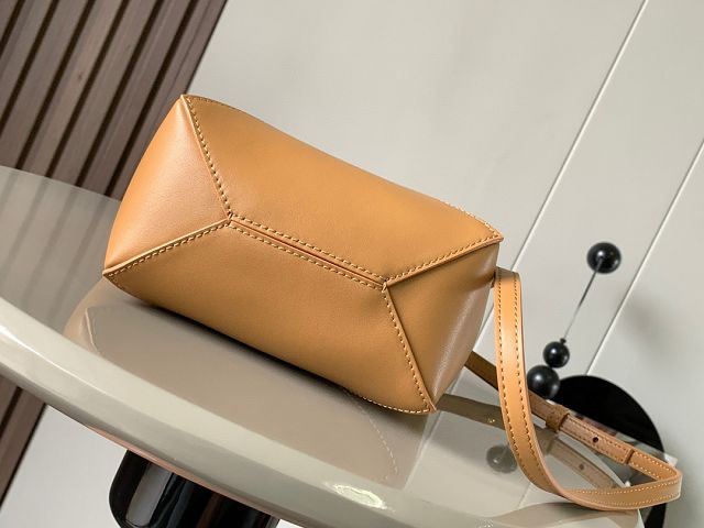 Loewe original calfskin mini puzzle fold tote A657V25 desert