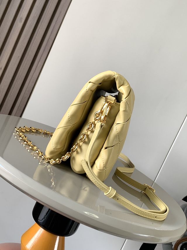 Loewe original lambskin medium goya puffer bag  A896P41 yellow