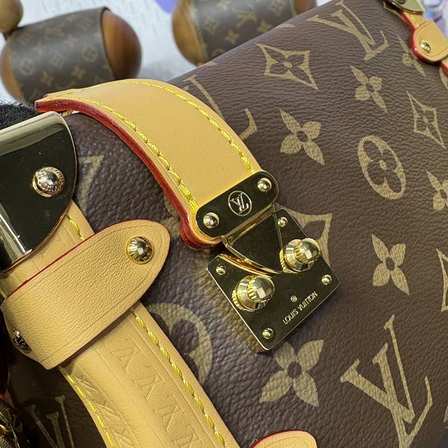 Louis vuitton original monogram canvas mini side trunk M46815