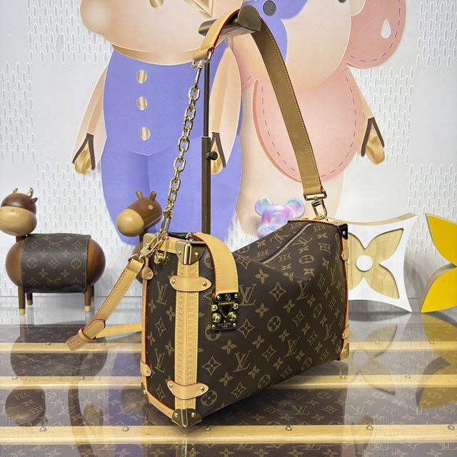 Louis vuitton original monogram canvas side trunk gm M14513