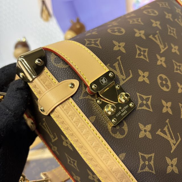 Louis vuitton original monogram canvas side trunk gm M14513