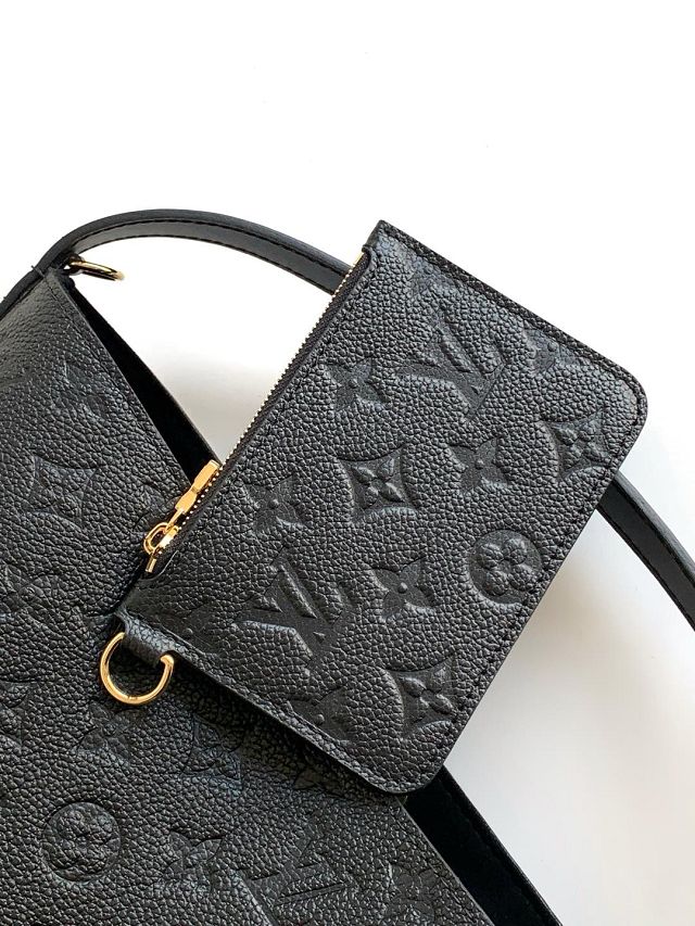 Louis vuitton original calfskin all in GM handbag M13044 black