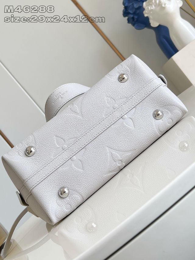 Louis vuitton original calfskin carryAll pm M12917 light grey