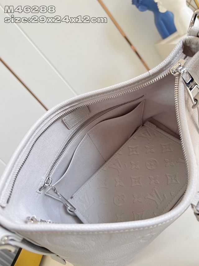 Louis vuitton original calfskin carryAll pm M12917 light grey