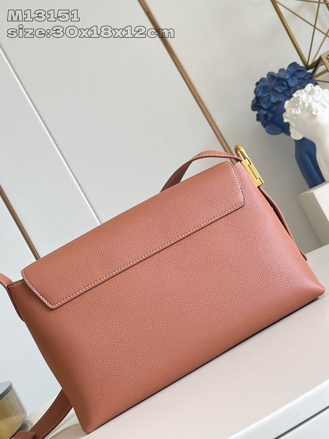 Louis vuitton original calfskin low key messenger M13151 brown