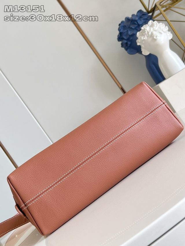 Louis vuitton original calfskin low key messenger M13151 brown