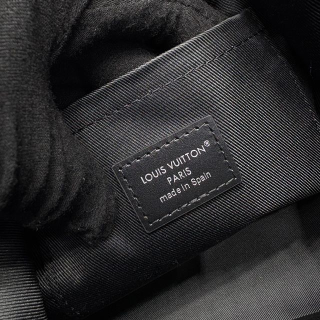 Louis vuitton original calfskin noe cargo bucket bag M13985 black