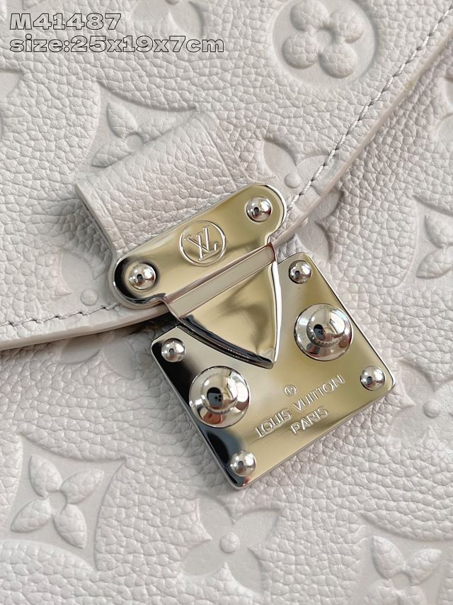 Louis vuitton original calfskin pochette metis M44881 grey