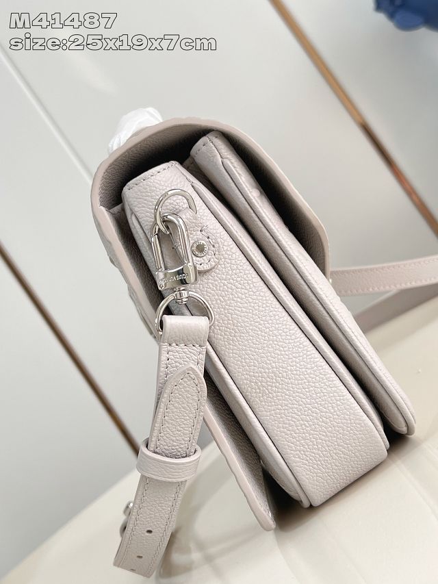 Louis vuitton original calfskin pochette metis M44881 grey