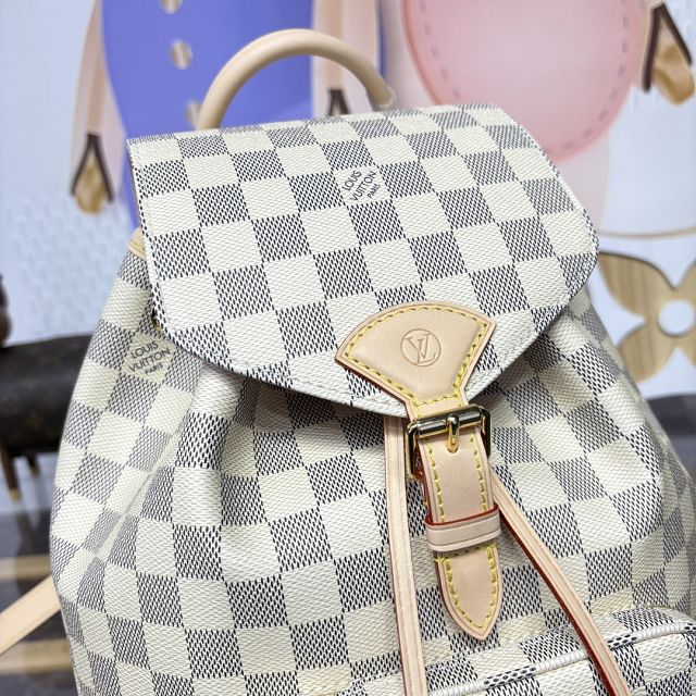 Louis vuitton original damier azur montsouris backpack pm N00120
