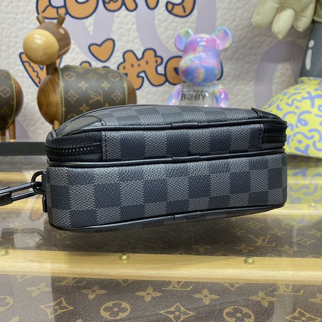 Louis vuitton original damier graphite nano alpha messenger bag N82541