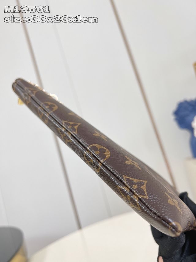 Louis vuitton original monogram canvas key pouch M13561