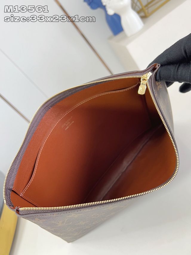 Louis vuitton original monogram canvas key pouch M13561