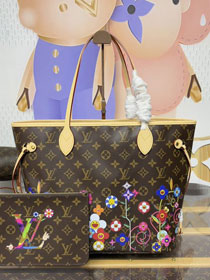 Louis vuitton original monogram canvas neverfull mm M13271