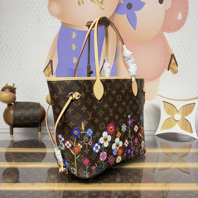 Louis vuitton original monogram canvas neverfull mm M13271