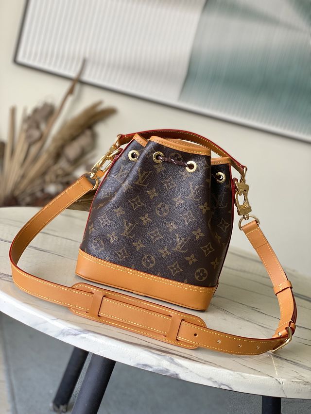 Louis vuitton original monogram canvas noe cargo bucket bag M14017