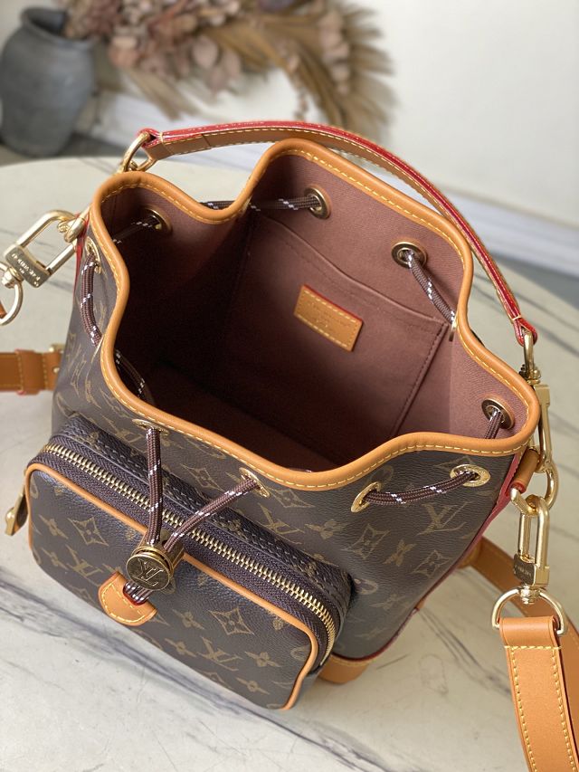 Louis vuitton original monogram canvas noe cargo bucket bag M14017