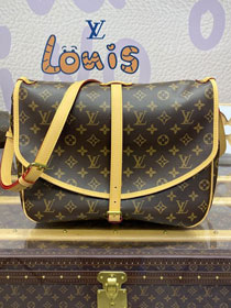 Louis vuitton original monogram canvas saumur mm M42254