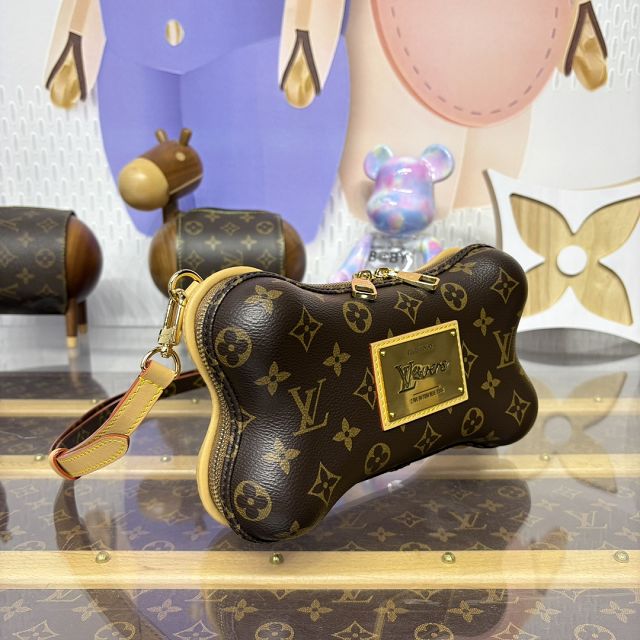 Louis vuitton original monogram canvas bone wearable wallet M12615