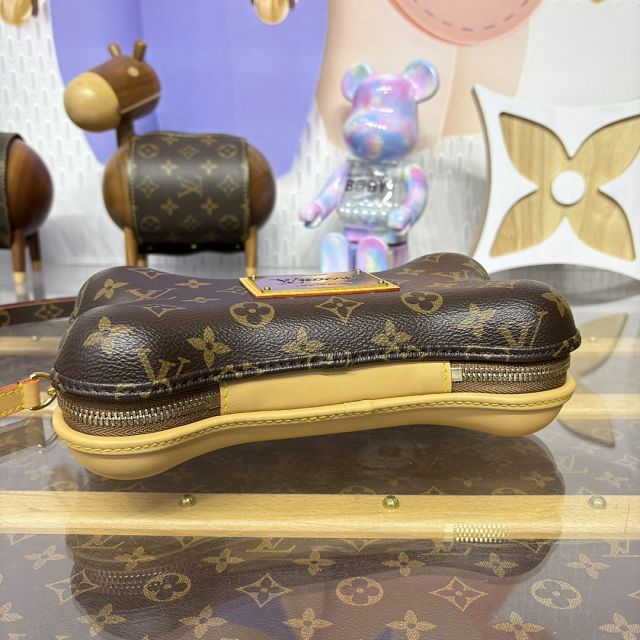 Louis vuitton original monogram canvas bone wearable wallet M12615