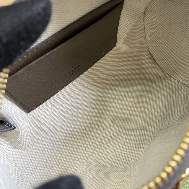 GG original canvas ophidia mini shoulder bag 795208 coffee