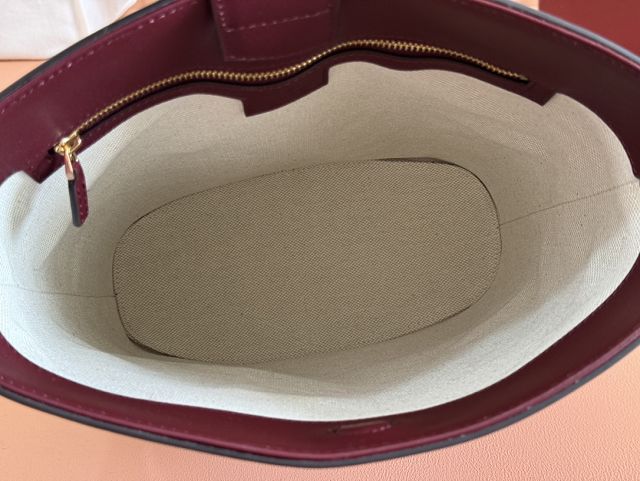 GG original calfskin 73 medium bucket bag 833660 bordeaux