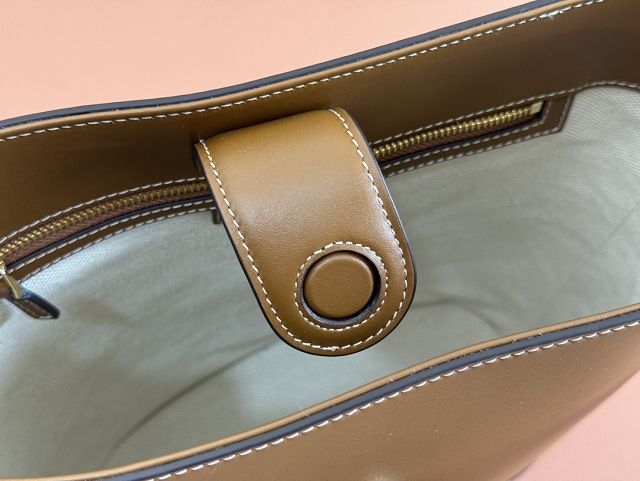 GG original calfskin 73 medium bucket bag 833660 brown