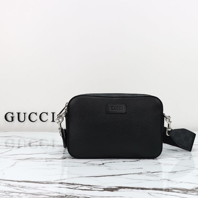 GG original calfskin supreme small crossbody bag 795465 black