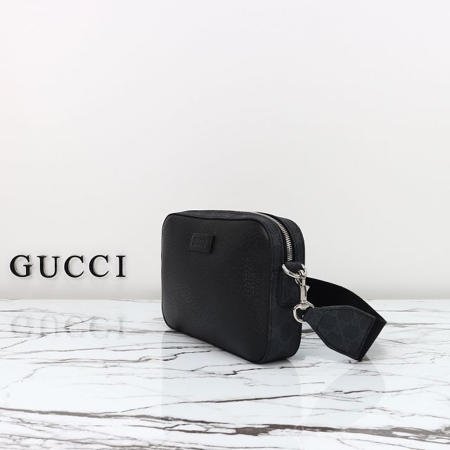 GG original calfskin supreme small crossbody bag 795465 black