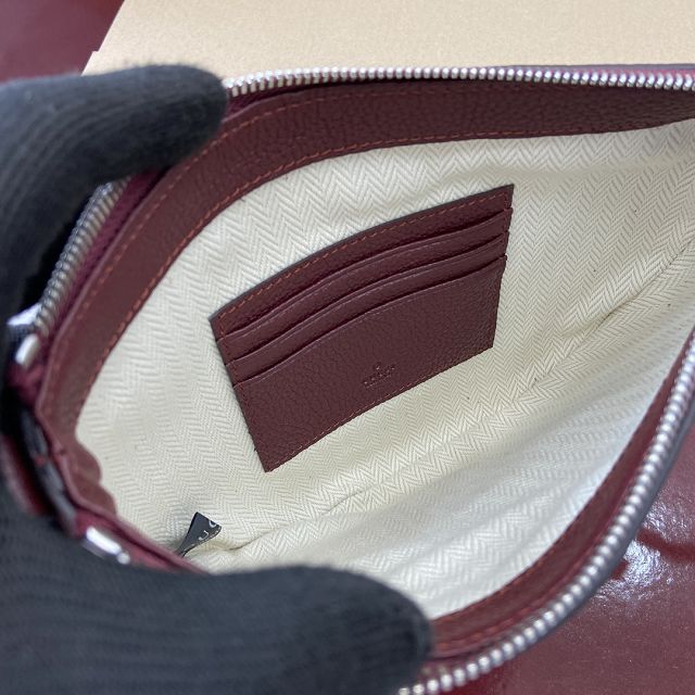 GG original calfskin B small bag 824529 bordeaux