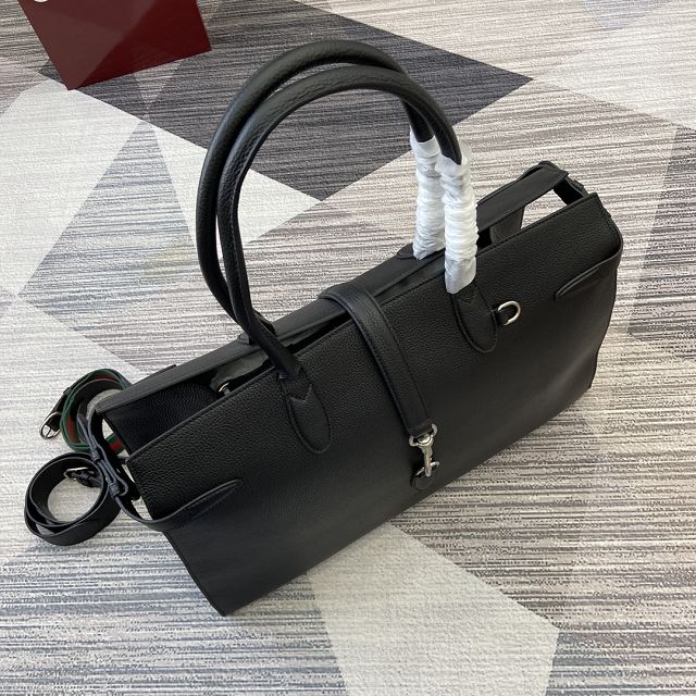 GG original calfskin large tote bag 796761 black