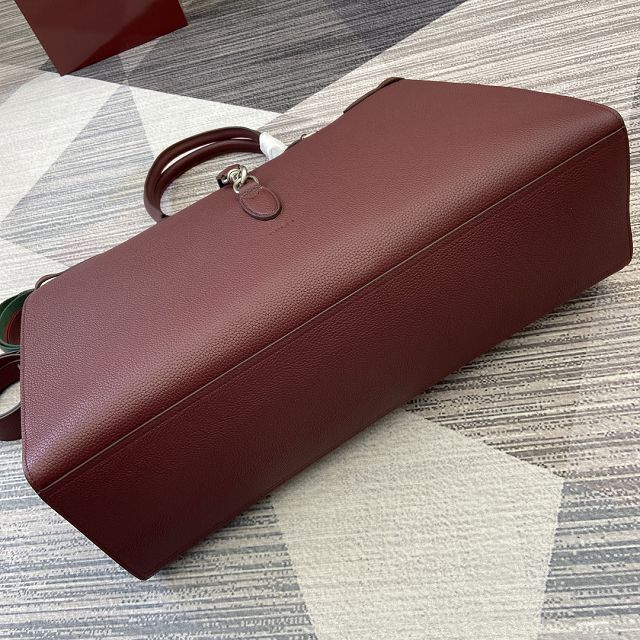GG original calfskin large tote bag 796761 bordeaux