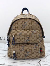 GG original canvas medium backpack 800265 beige