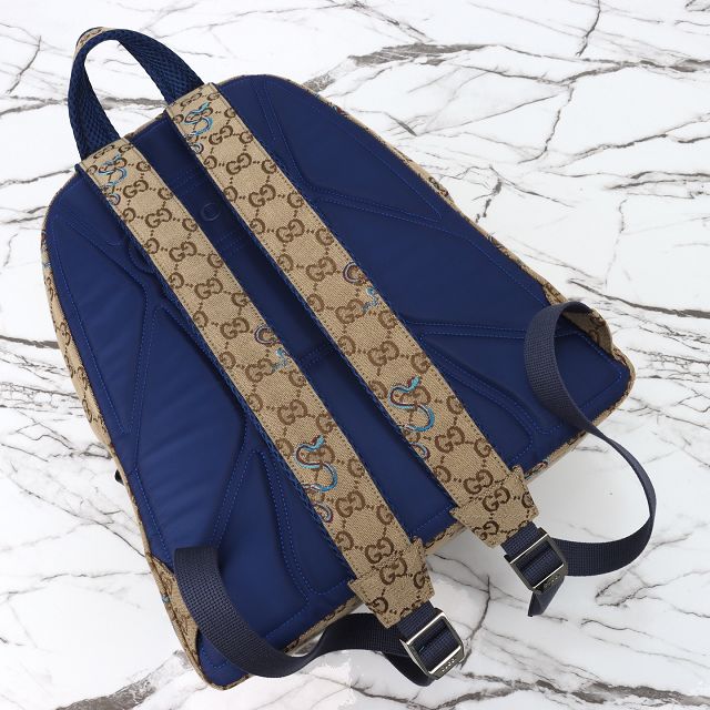 GG original canvas medium backpack 800265 beige