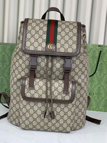 GG original canvas ophidia large backpack 792104 brown