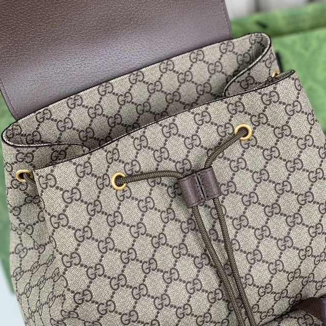 GG original canvas ophidia large backpack 792104 brown