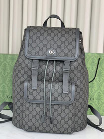 GG original canvas ophidia large backpack 792104 grey