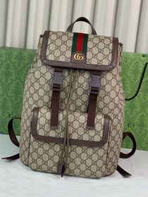GG original canvas ophidia small backpack 792114 brown
