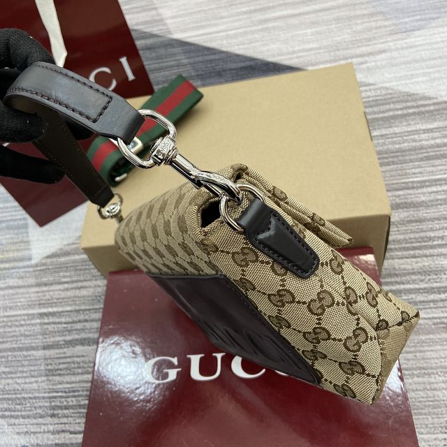 GG original canvas small crossbody bag 821617 beige