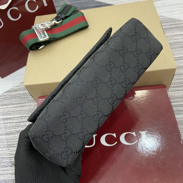 GG original canvas small crossbody bag 821617 black