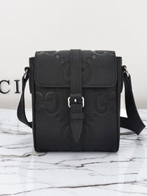 GG original calfskin small messenger bag 760235 black