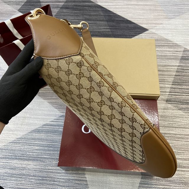 GG original canvas B large shoulder bag 815924 brown